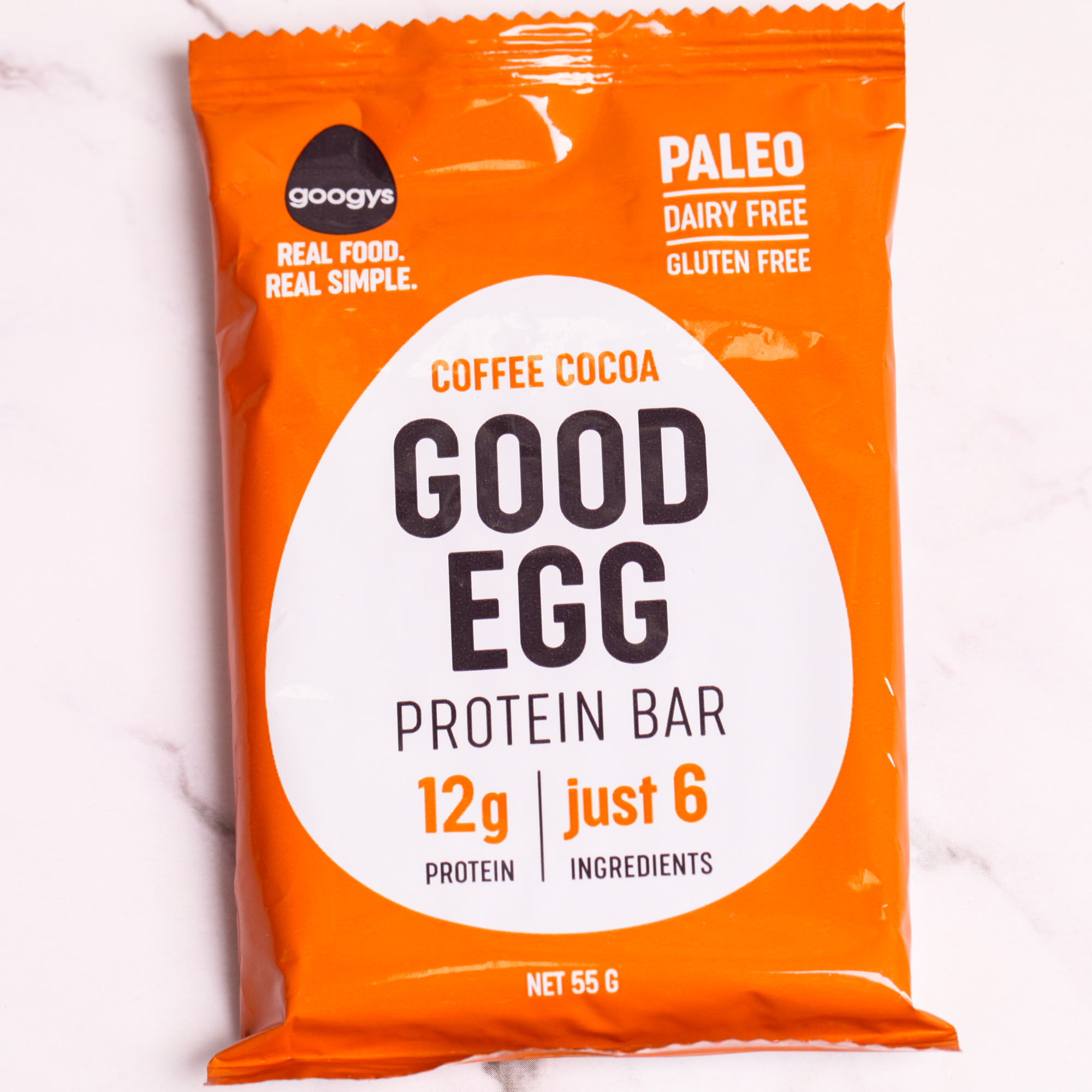 Coffee Cocoa Protein Bar - Good Egg